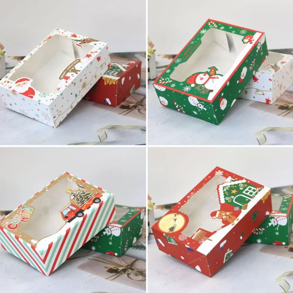 Best Boite à Biscuits De Noël - Décors De Noël Boites Pour Biscuits De Noël