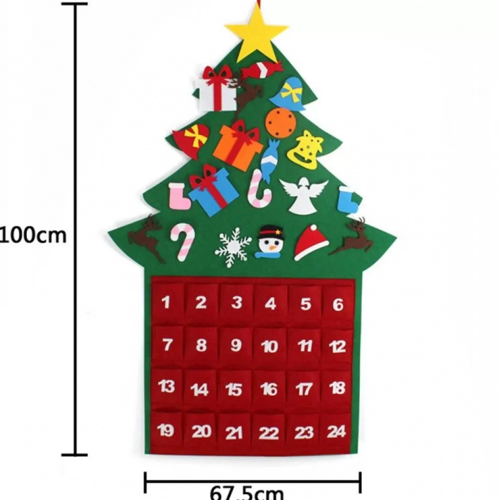 Best Calendrier De L'avent En Feutrine Calendriers De L'Avent De Noël