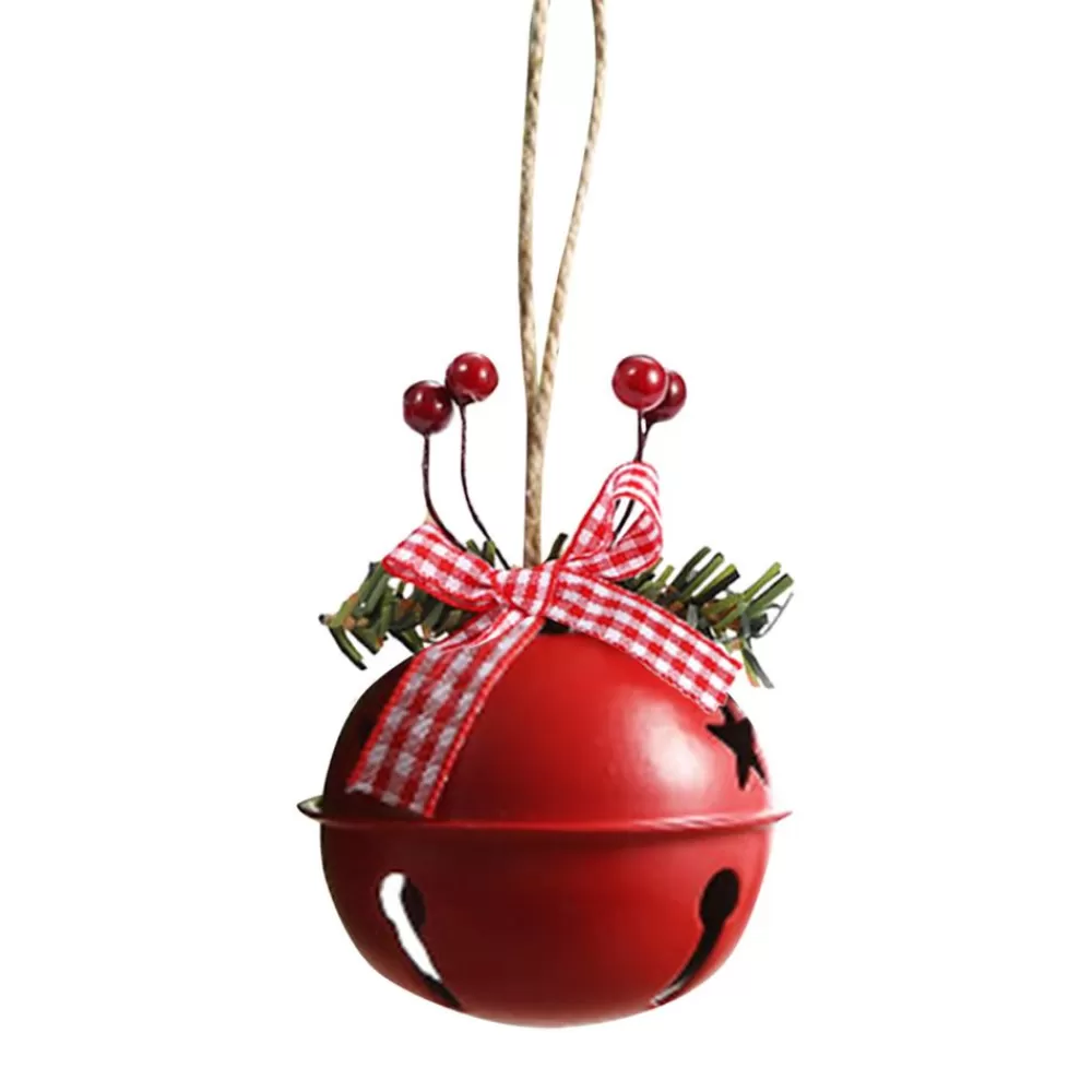 Flash Sale Cloche Grelot Rouge De Noël Décorations De Noël Pas Cher | Cloches De Noël