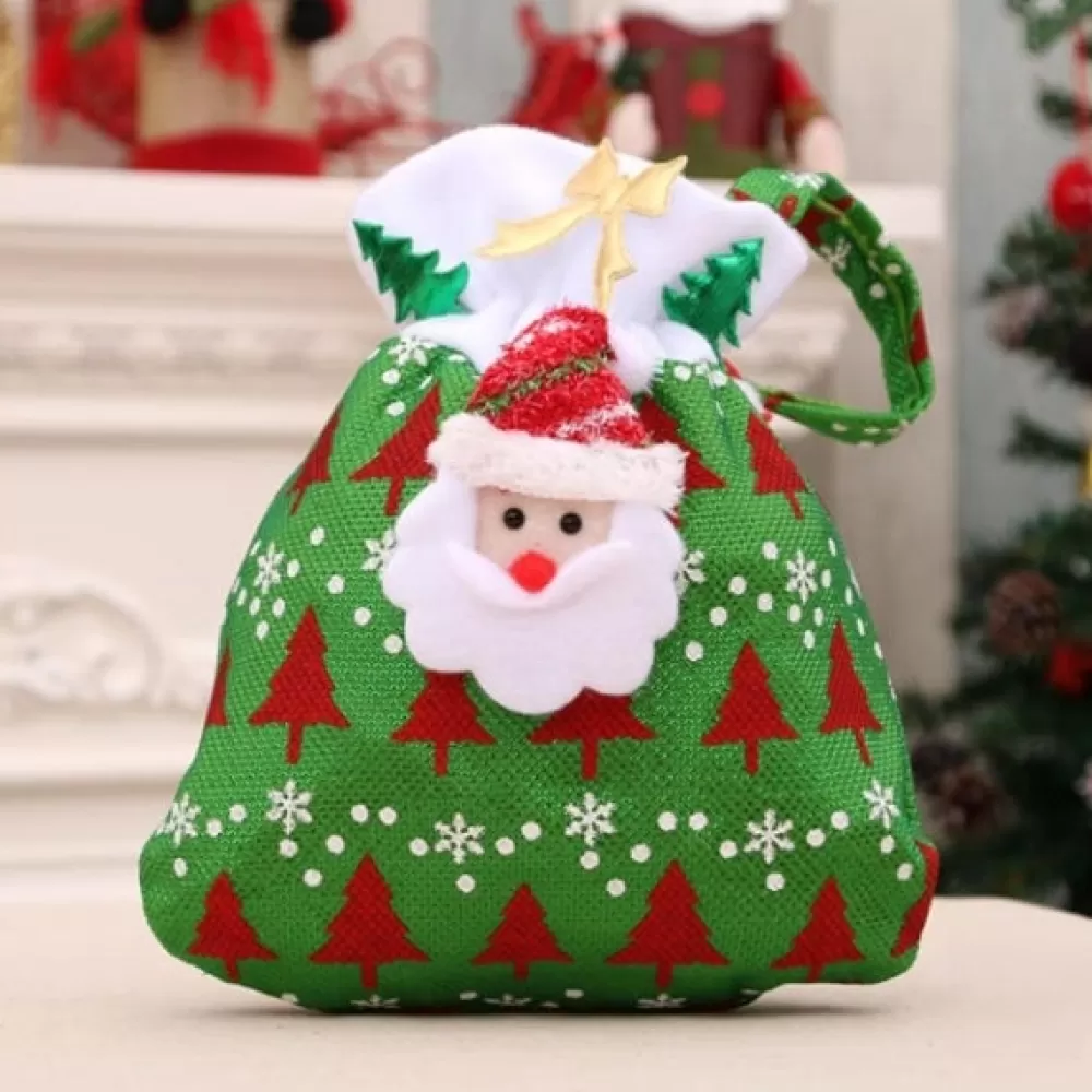 Sale Hotte En Tissu - Sac Père Noël Décorations De Noël Pas Cher | Hottes & Sacs Cadeaux De Noël