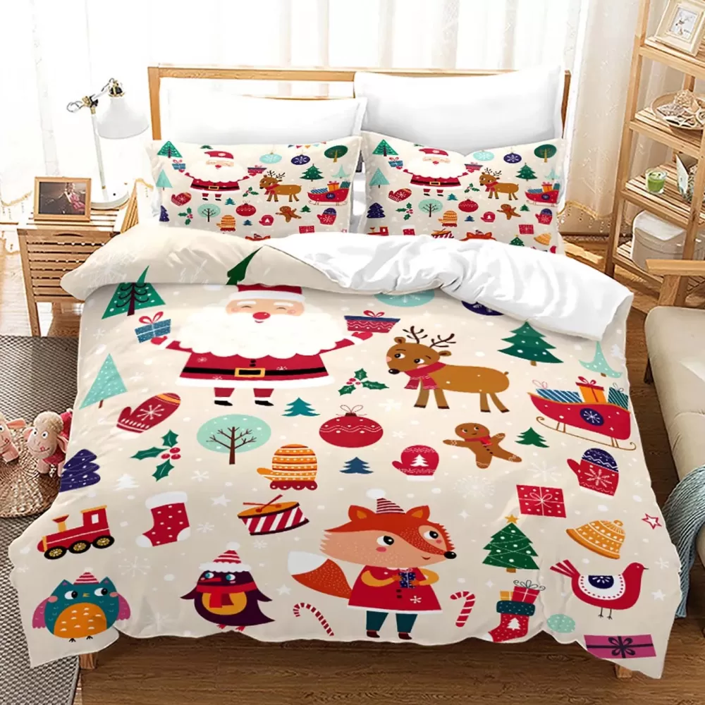 Discount Housse De Couette Noël Enfant Housse De Couette De Noël